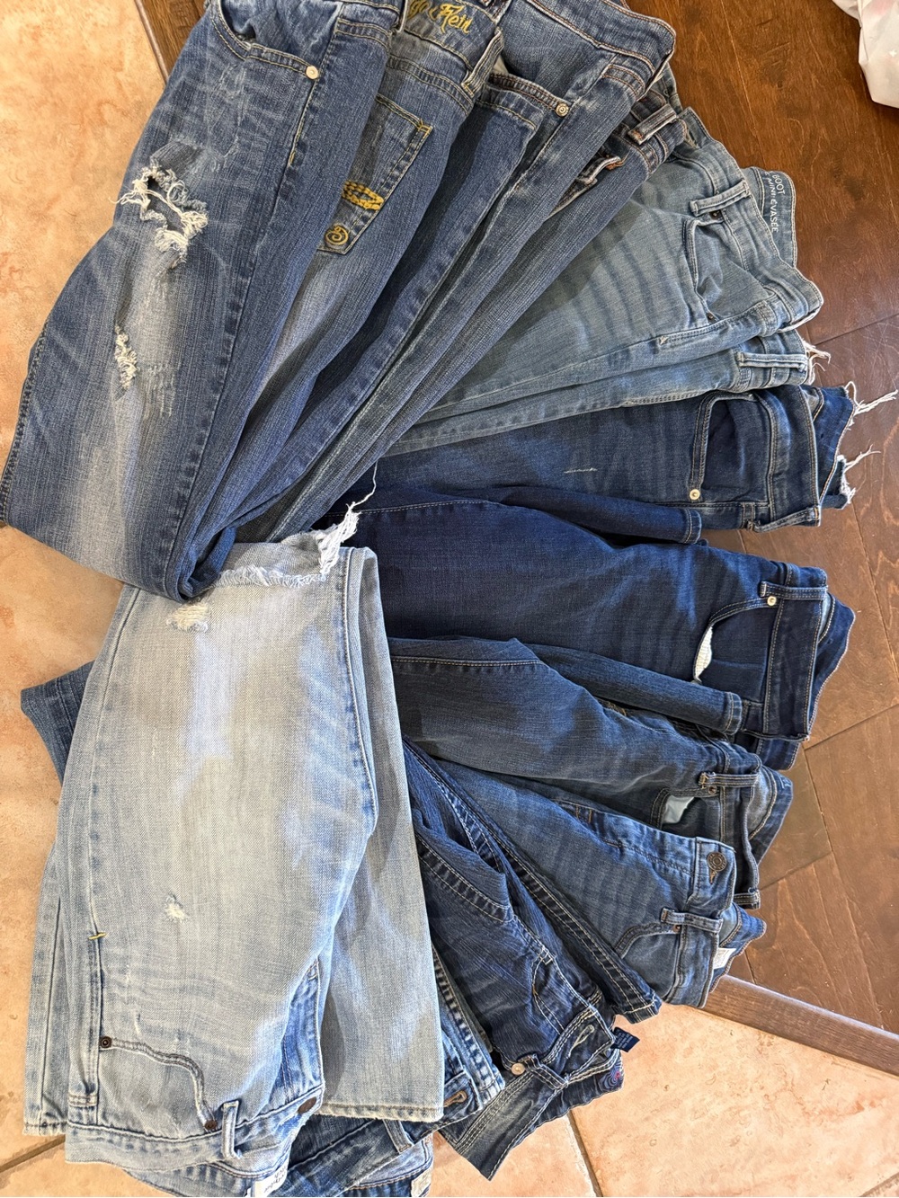 GAP Mixed Blue Denim Jeans Bundle